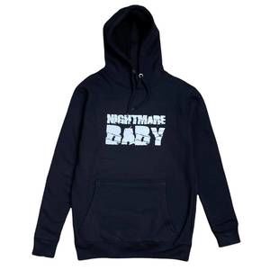 NEW L.O.V.E men's barbed wire nightmare hoodie in black